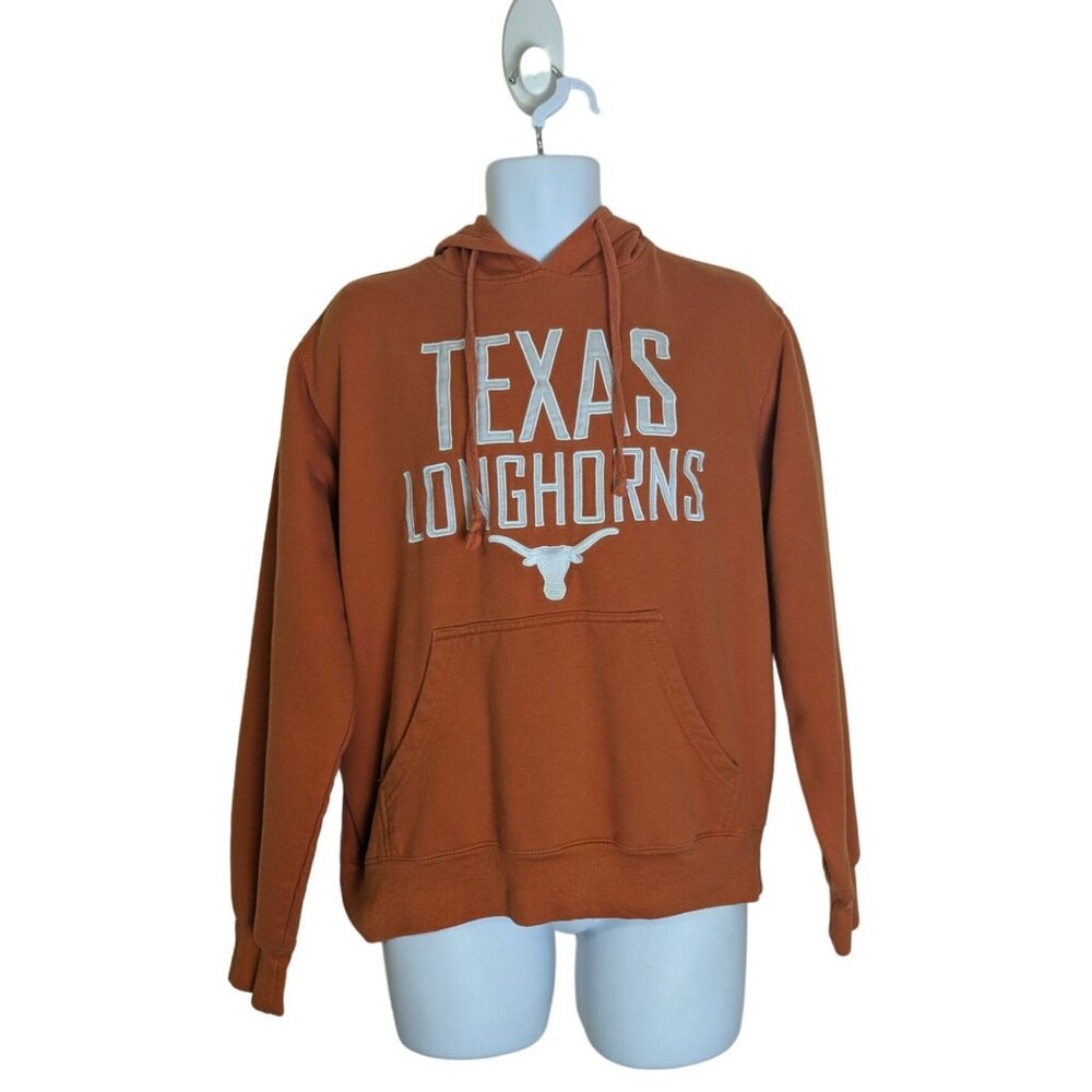 Authentic Apparel Texas Longhorns Burnt Orange Hoodie Size S